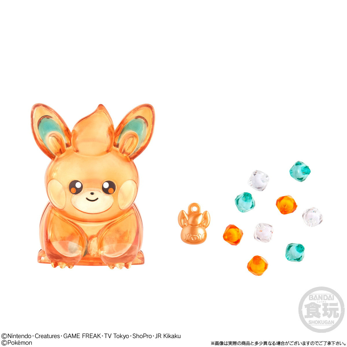 【新品即納】[FIG] (BOX)(食玩)ポケモン クリスタルコット ポケットモンスター フィギュア(10個) バンダイ(20250421)