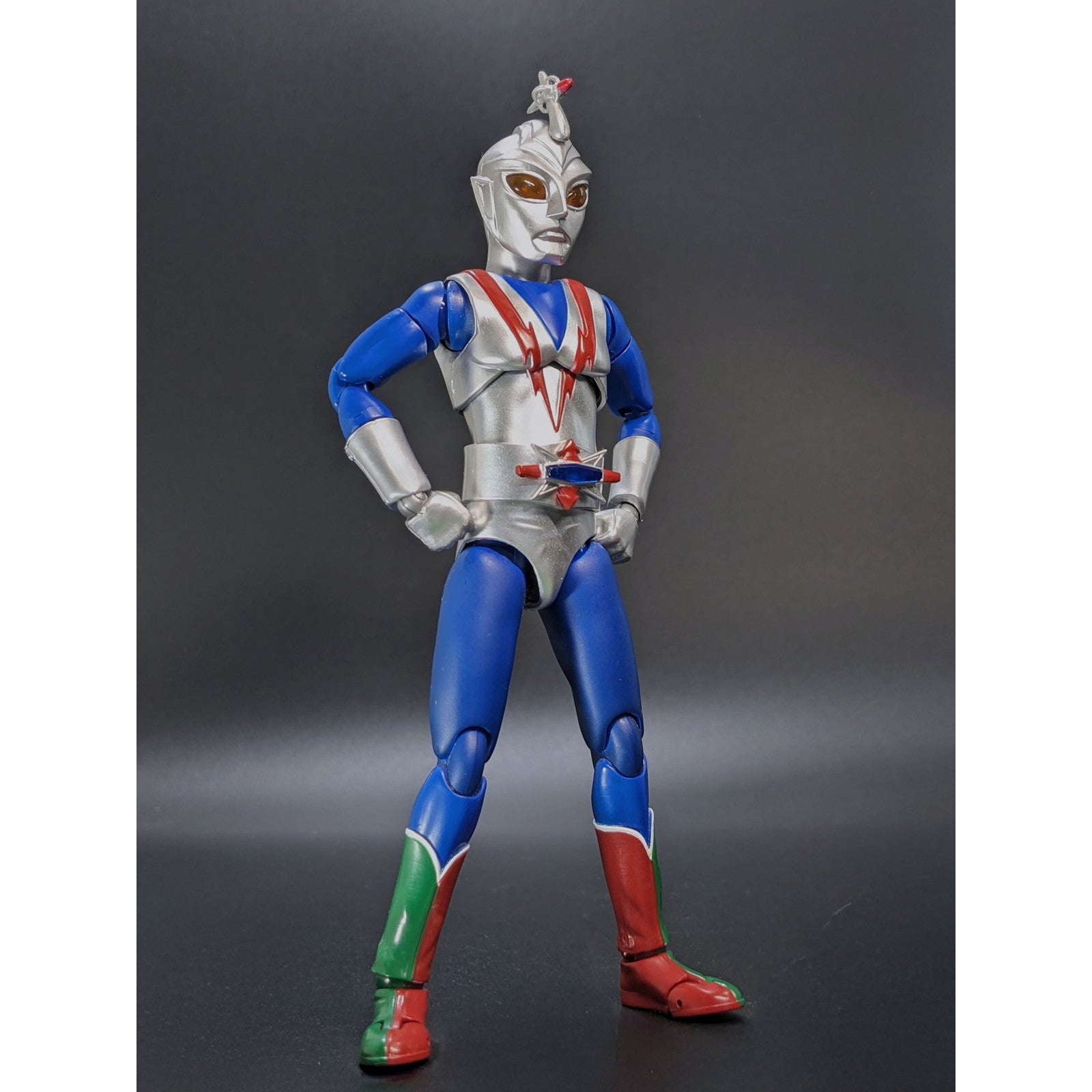 【新品即納】[FIG] HAF ヒーローアクションフィギュア ゾーンファイター Ver.2 流星人間ゾーン 完成品 可動フィギュア エヴォリューショントイ(EVOLUTION・TOY)(20250630)