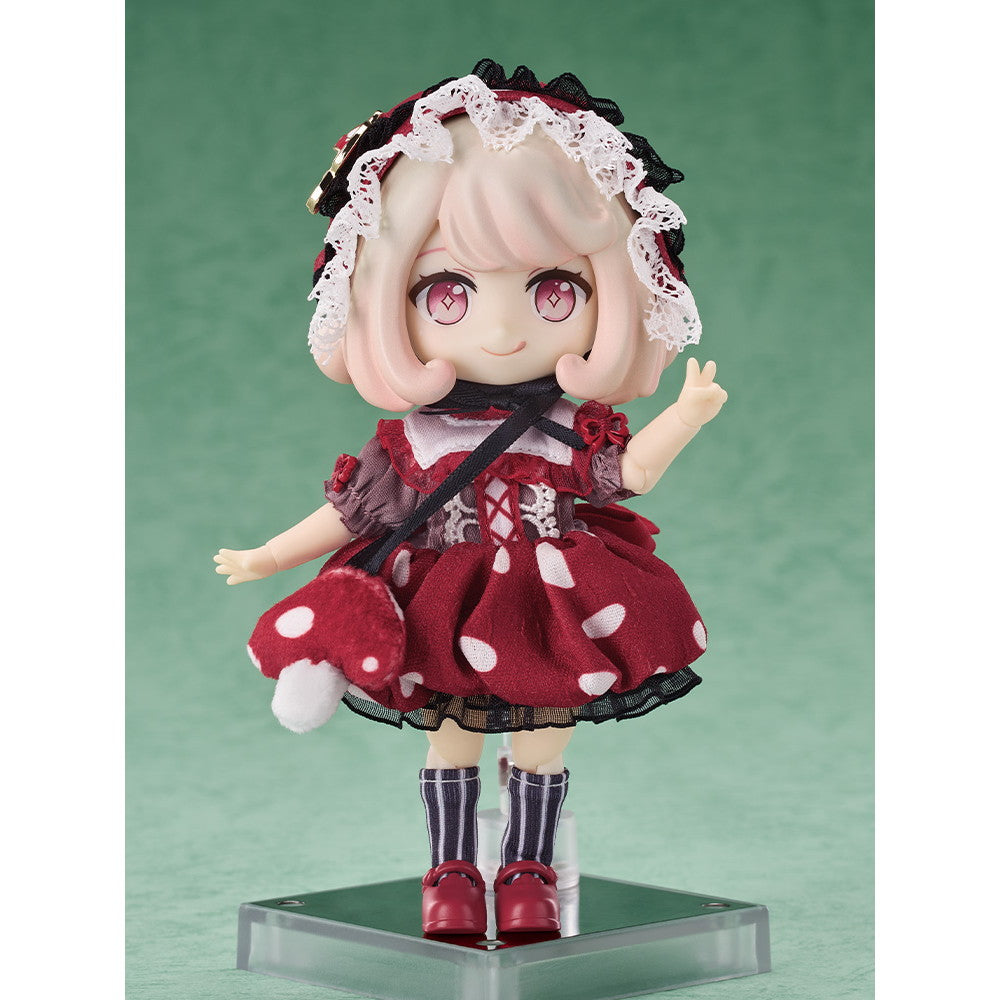 【新品即納】[FIG] ねんどろいどどーる おようふくセット キノコ:Girl(レッド) フィギュア用アクセサリ グッドスマイルアーツ上海(20250824)