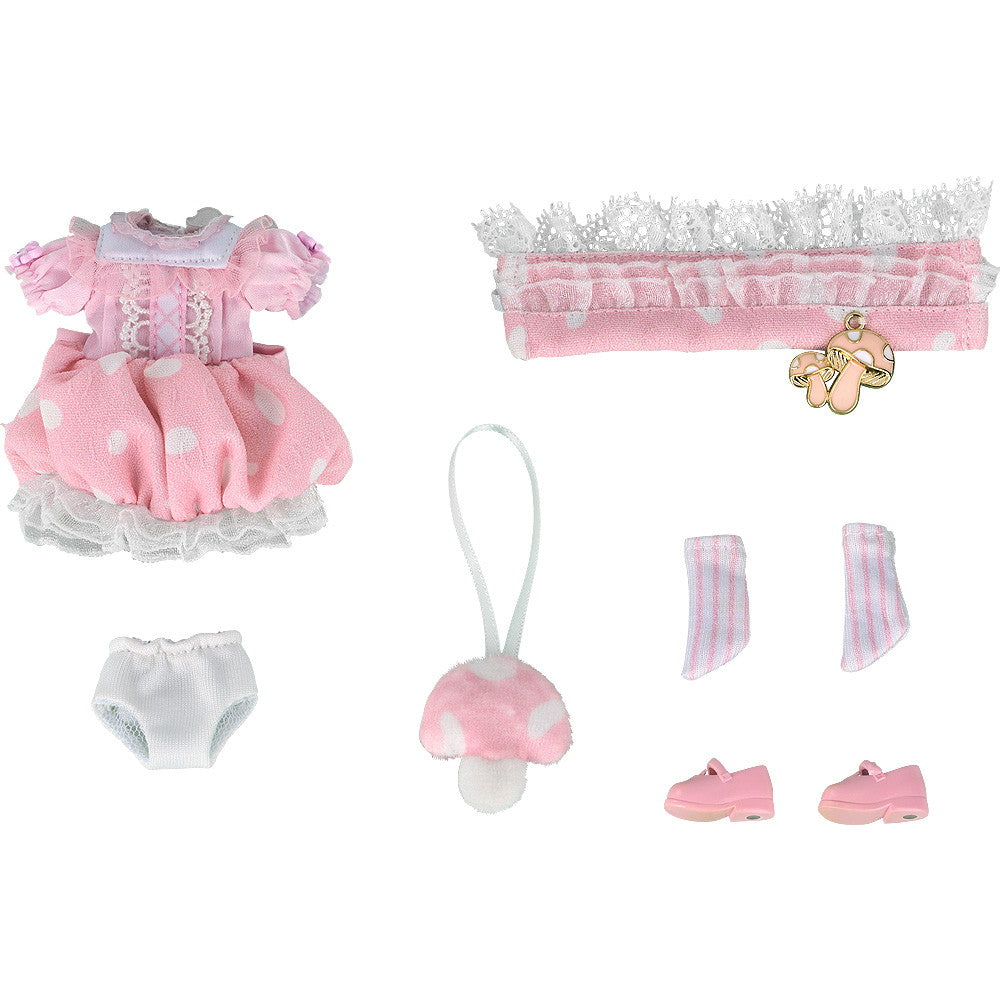 【新品即納】[FIG] ねんどろいどどーる おようふくセット キノコ:Girl(ピンク) フィギュア用アクセサリ グッドスマイルアーツ上海(20250824)