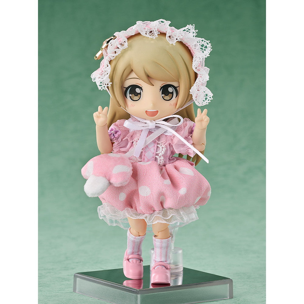 【新品即納】[FIG] ねんどろいどどーる おようふくセット キノコ:Girl(ピンク) フィギュア用アクセサリ グッドスマイルアーツ上海(20250824)