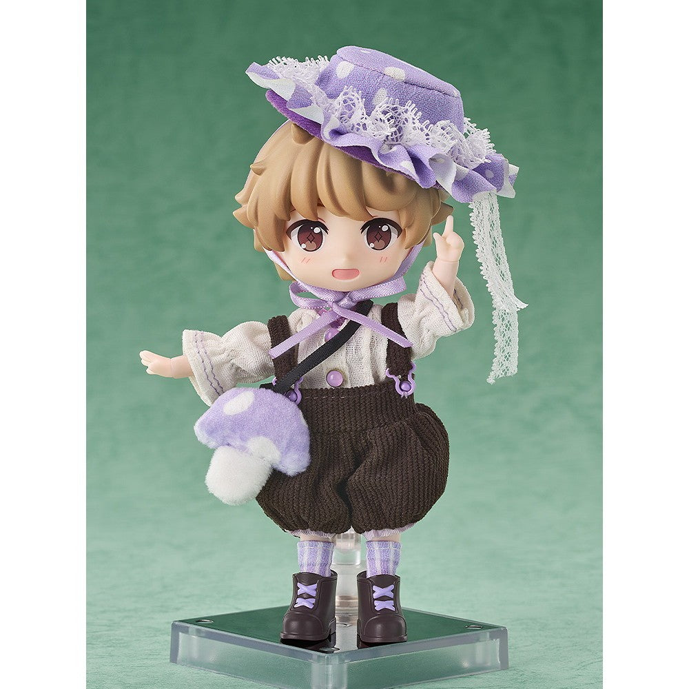 【新品】【お取り寄せ】[FIG] ねんどろいどどーる おようふくセット キノコ:Boy(パープル) フィギュア用アクセサリ グッドスマイルアーツ上海(20250824)