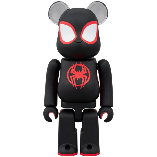 【新品即納】[FIG] BE@RBRICK(ベアブリック) SPIDER-MAN(Miles Morales) & SPIDER-GWEN(スパイダーマン マイルズ・モラレス&スパイダーグウェン) 2PCS SET スパイダーマン:アクロス・ザ・スパイダーバース 完成品 可動フィギュア メディコム・トイ(20250427)