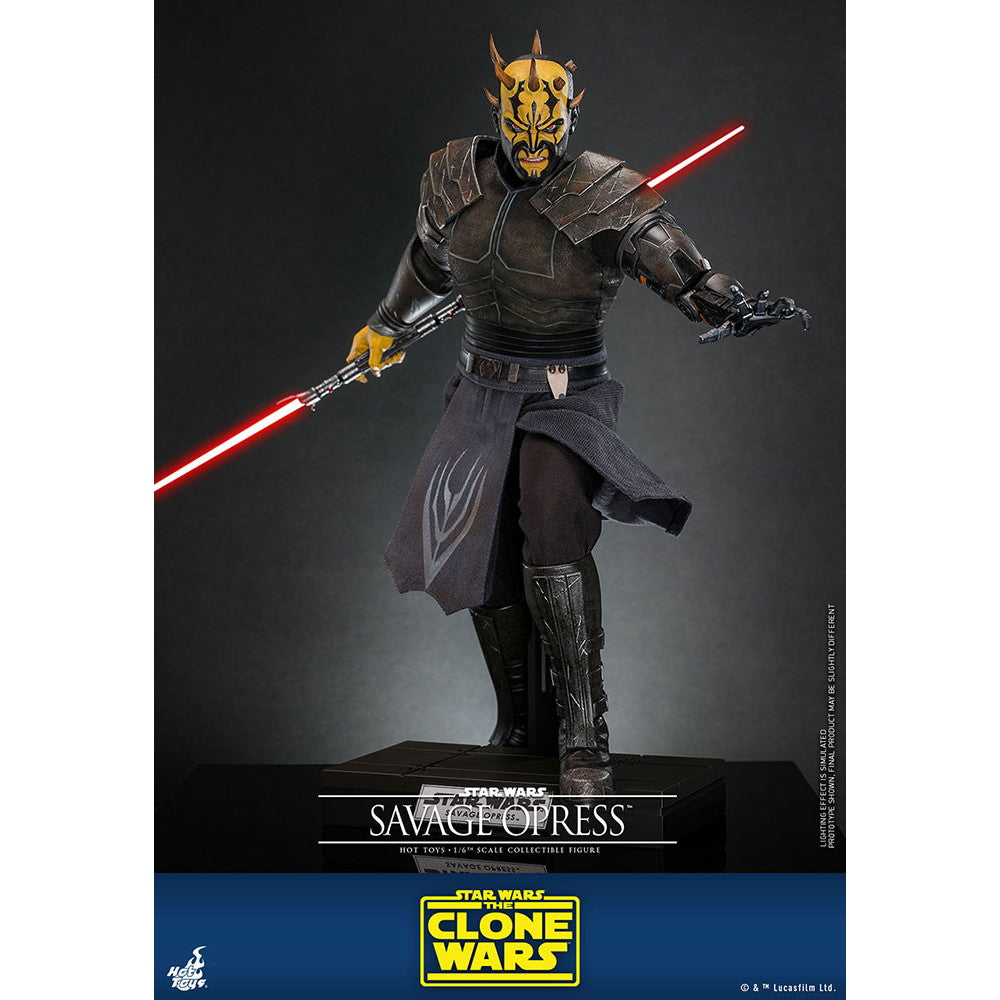 【予約安心出荷】[FIG] テレビ・マスターピース サヴァージ・オプレス STAR WARS(スター・ウォーズ) クローン・ウォーズ 1/6 完成品 可動フィギュア ホットトイズ(2025年12月)