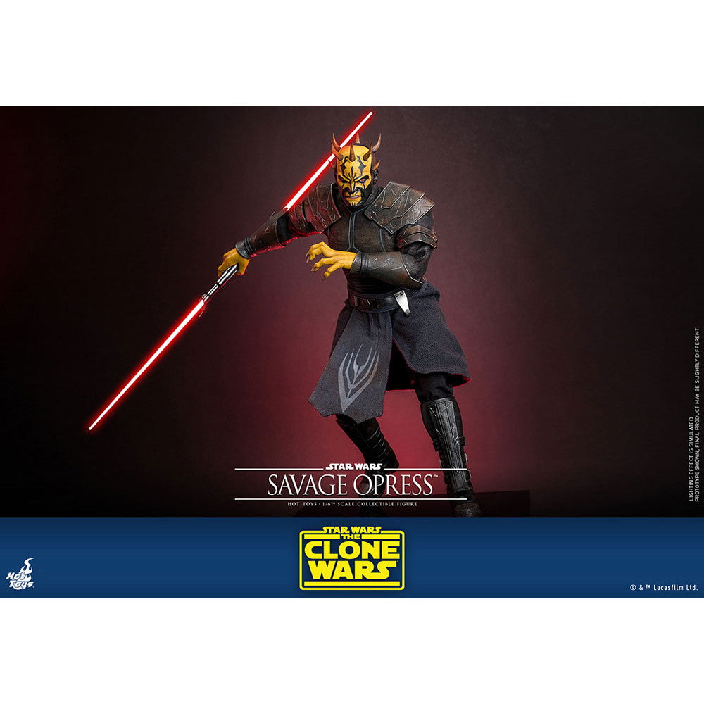 【予約安心出荷】[FIG] テレビ・マスターピース サヴァージ・オプレス STAR WARS(スター・ウォーズ) クローン・ウォーズ 1/6 完成品 可動フィギュア ホットトイズ(2025年12月)