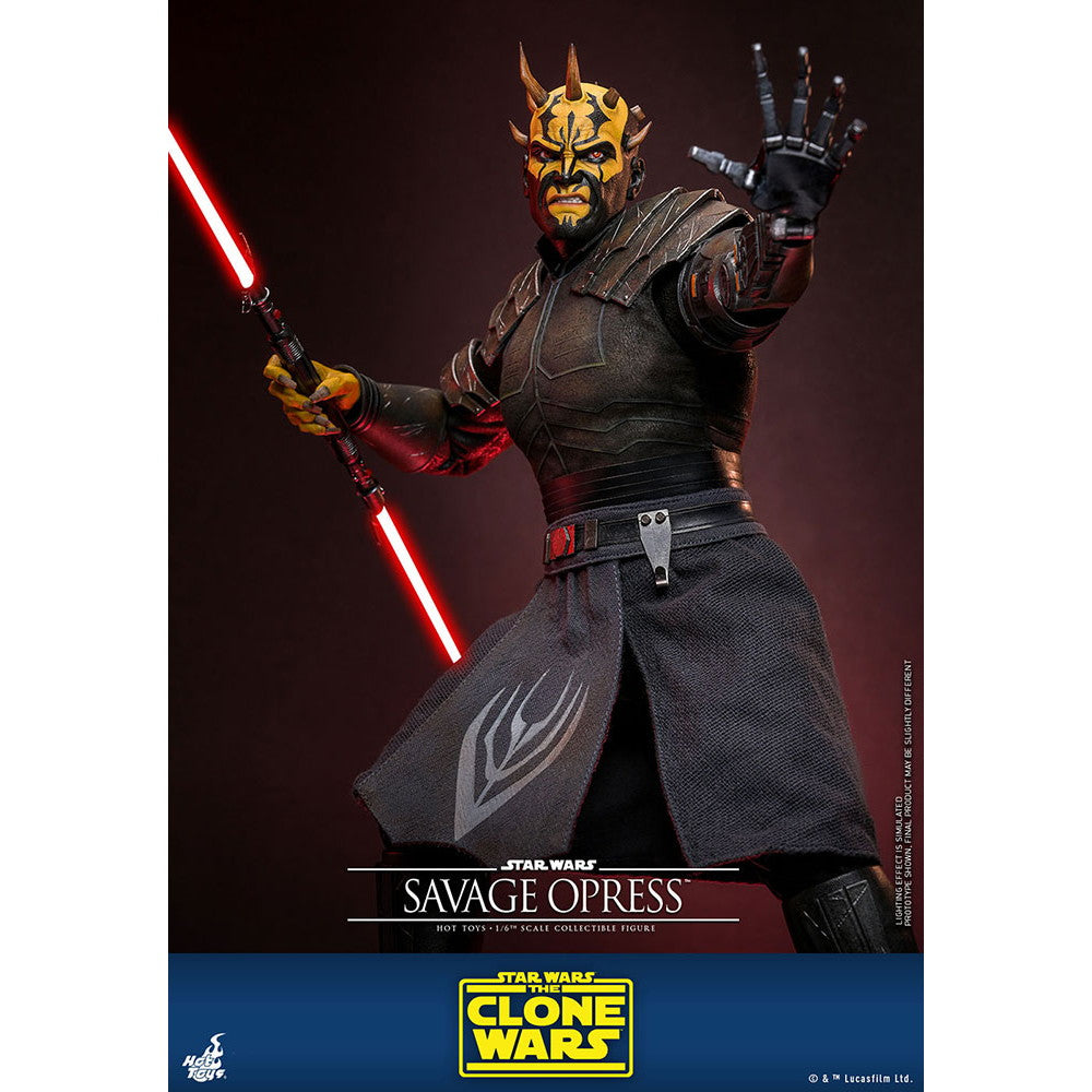 【予約安心出荷】[FIG] テレビ・マスターピース サヴァージ・オプレス STAR WARS(スター・ウォーズ) クローン・ウォーズ 1/6 完成品 可動フィギュア ホットトイズ(2025年12月)