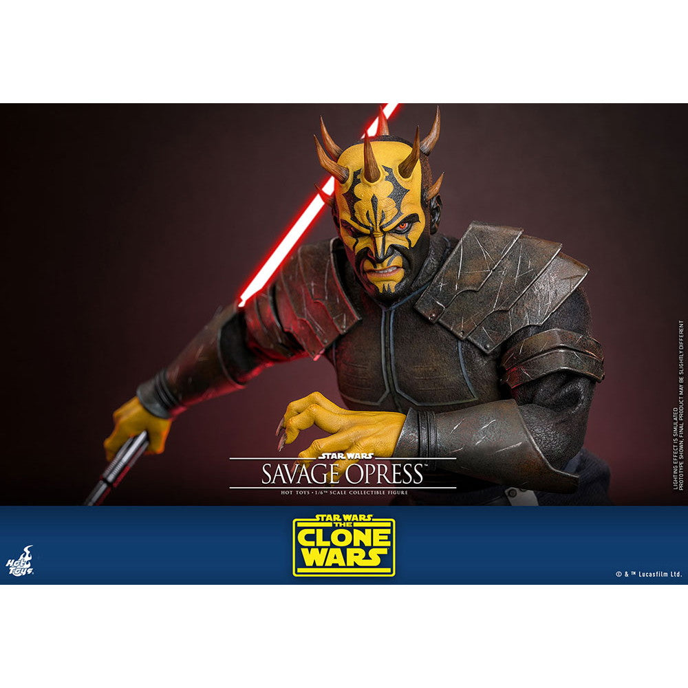 【予約安心出荷】[FIG] テレビ・マスターピース サヴァージ・オプレス STAR WARS(スター・ウォーズ) クローン・ウォーズ 1/6 完成品 可動フィギュア ホットトイズ(2025年12月)