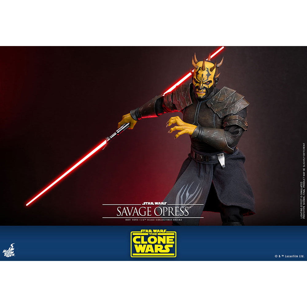 【予約安心出荷】[FIG] テレビ・マスターピース サヴァージ・オプレス STAR WARS(スター・ウォーズ) クローン・ウォーズ 1/6 完成品 可動フィギュア ホットトイズ(2025年12月)