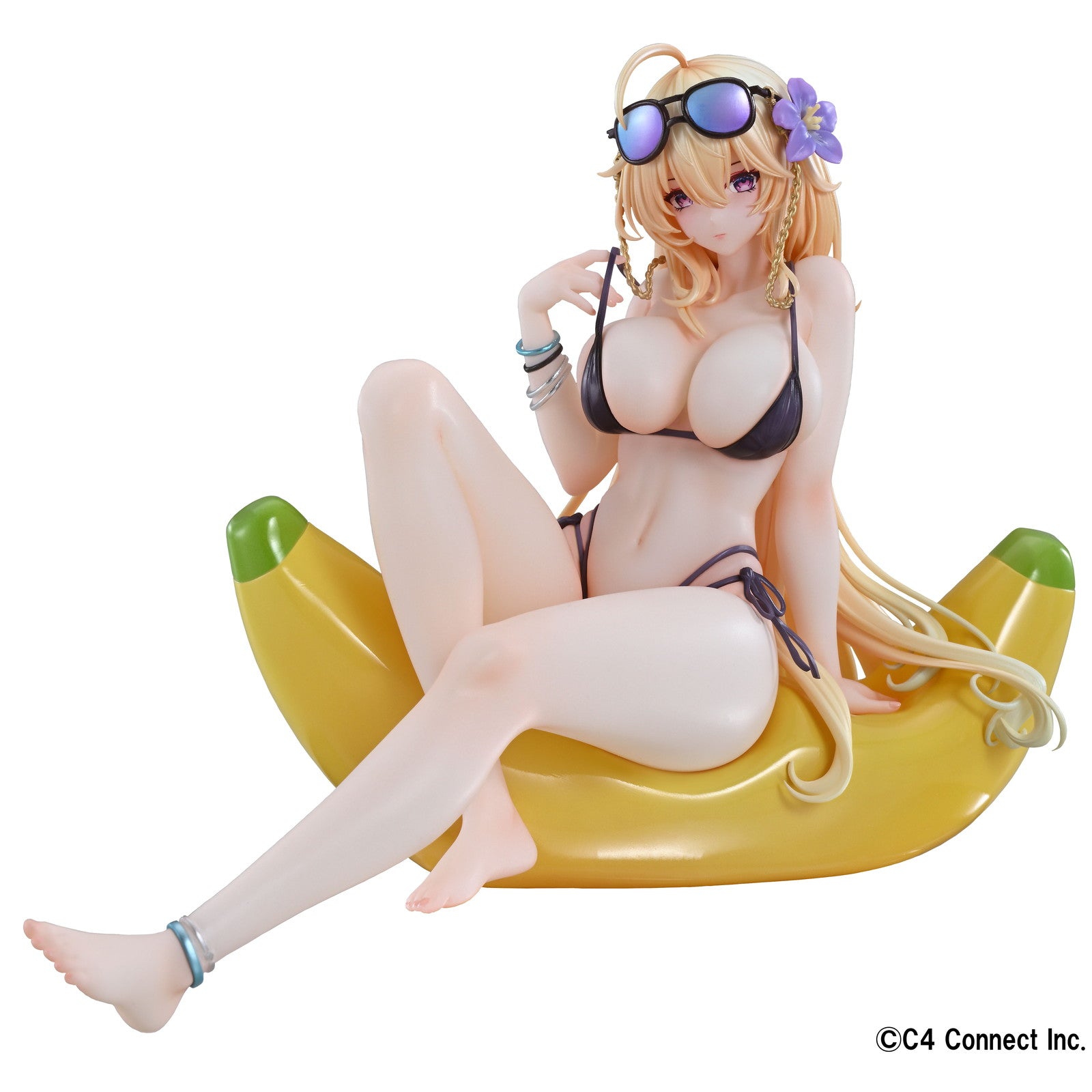 【新品即納】[FIG] [夏の浜辺]賈ク(カク) 放置少女-百花繚乱の萌姫たち- 1/7 完成品 フィギュア 回天堂(20250620)