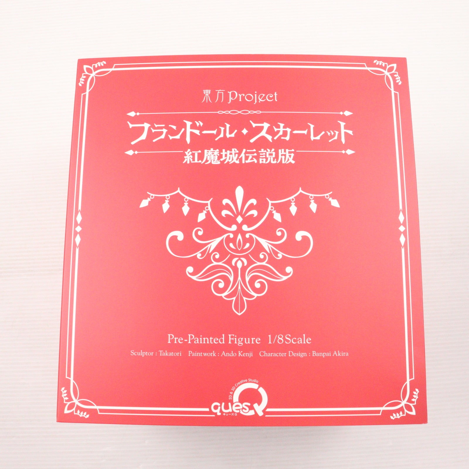 【中古即納】[FIG] フランドール・スカーレット 紅魔城伝説版 東方Project 1/8 完成品 フィギュア キューズQ(20241016)