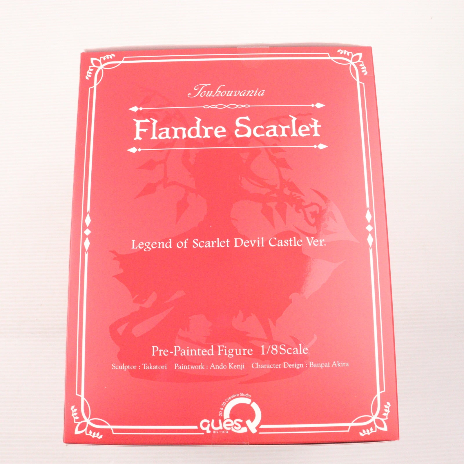 【中古即納】[FIG] フランドール・スカーレット 紅魔城伝説版 東方Project 1/8 完成品 フィギュア キューズQ(20241016)