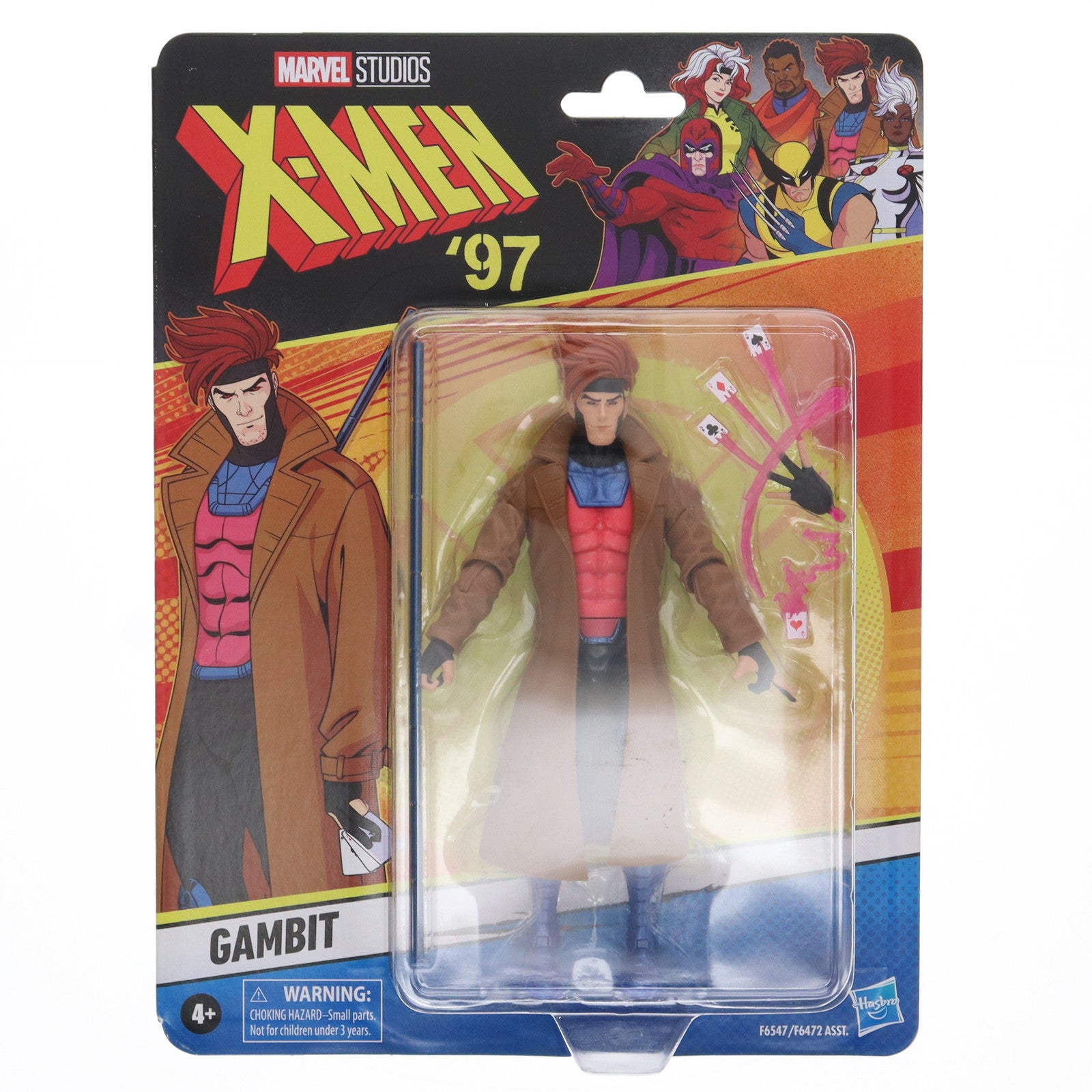 【中古即納】[FIG] マーベル・レジェンド X-MENシリーズ ガンビット[アニメ『X-MEN(エックスメン) '97』] 完成品 6インチ・アクションフィギュア(海外流通版) ハズブロ(20231231)