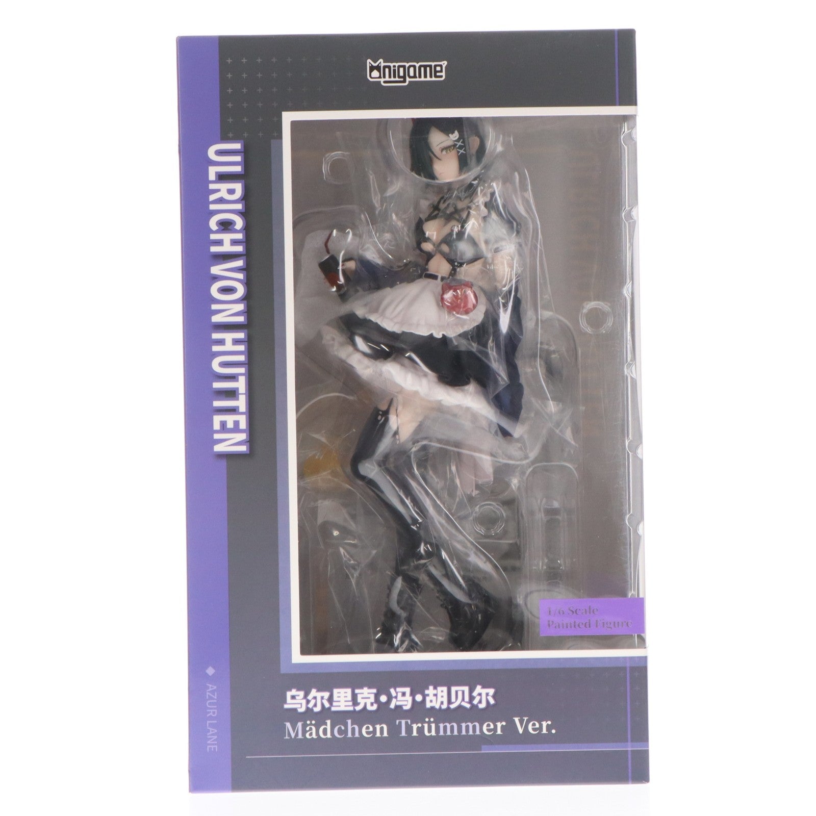 【中古即納】[FIG] 色紙無し ウルリッヒ・フォン・フッテン メドヘン・トリュンマーVer. アズールレーン 1/6 完成品 フィギュア AniGame(アニゲーム)(20260109)