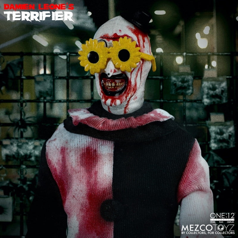 【中古即納】[FIG] ワン12コレクティブ アート・ザ・クラウン DXエディション Terrifier(テリファー) 1/12 完成品 アクションフィギュア メズコトイズ(20250430)