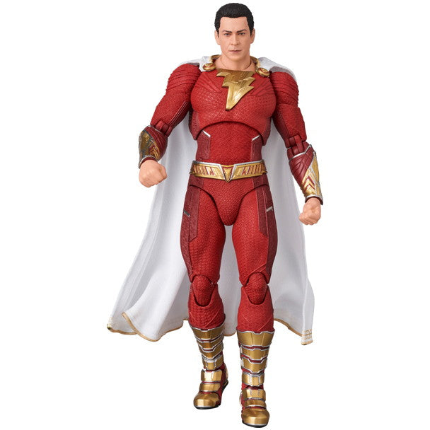 【新品即納】[FIG] マフェックス No.254 MAFEX SHAZAM!(FURY OF THE GODS Ver.)(シャザム!～神々の怒り～) 完成品 可動フィギュア メディコム・トイ(20250831)