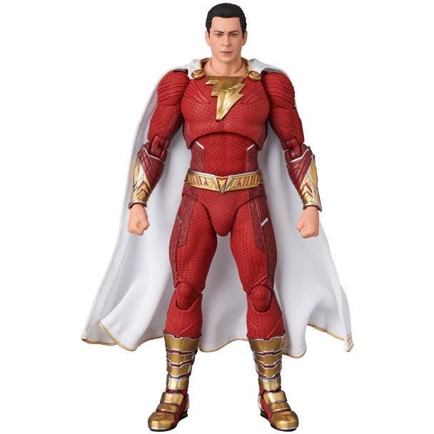 【新品即納】[FIG] マフェックス No.254 MAFEX SHAZAM!(FURY OF THE GODS Ver.)(シャザム!～神々の怒り～) 完成品 可動フィギュア メディコム・トイ(20250831)