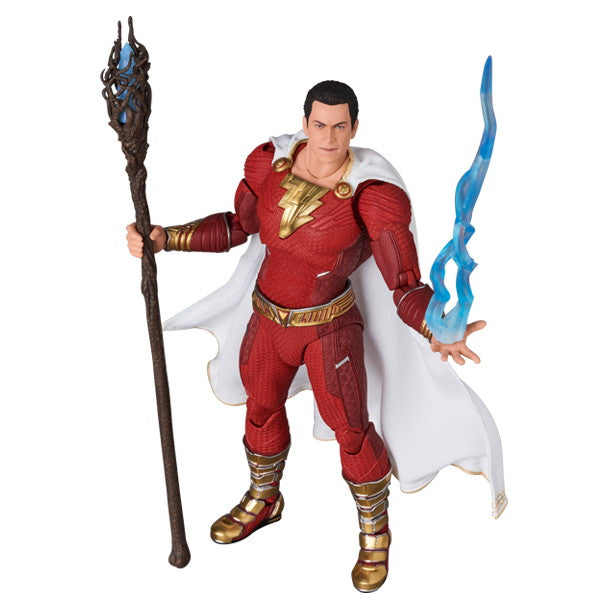 【新品即納】[FIG] マフェックス No.254 MAFEX SHAZAM!(FURY OF THE GODS Ver.)(シャザム!～神々の怒り～) 完成品 可動フィギュア メディコム・トイ(20250831)
