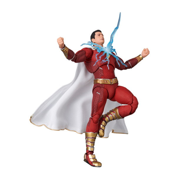 【新品即納】[FIG] マフェックス No.254 MAFEX SHAZAM!(FURY OF THE GODS Ver.)(シャザム!～神々の怒り～) 完成品 可動フィギュア メディコム・トイ(20250831)