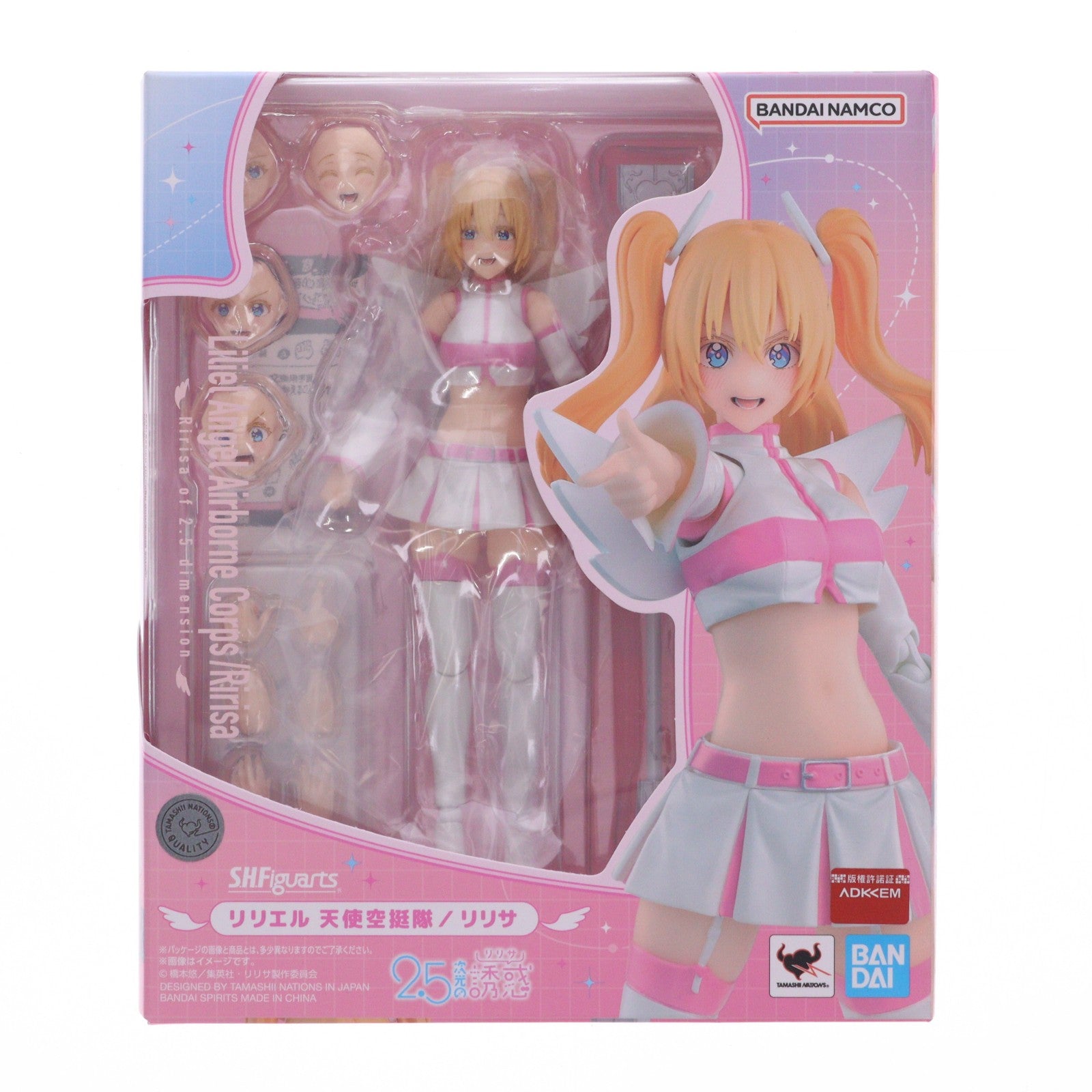 【中古即納】[FIG] S.H.Figuarts(フィギュアーツ) リリエル 天使空挺隊/リリサ 2.5次元の誘惑 完成品 可動フィギュア バンダイスピリッツ(20250419)