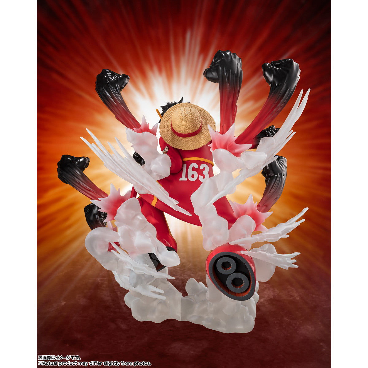 【中古即納】[FIG] フィギュアーツZERO [超激戦]モンキー・D・ルフィ -ゴムゴムの鷹銃乱打- ONE PIECE(ワンピース) 完成品 フィギュア バンダイスピリッツ(20250419)