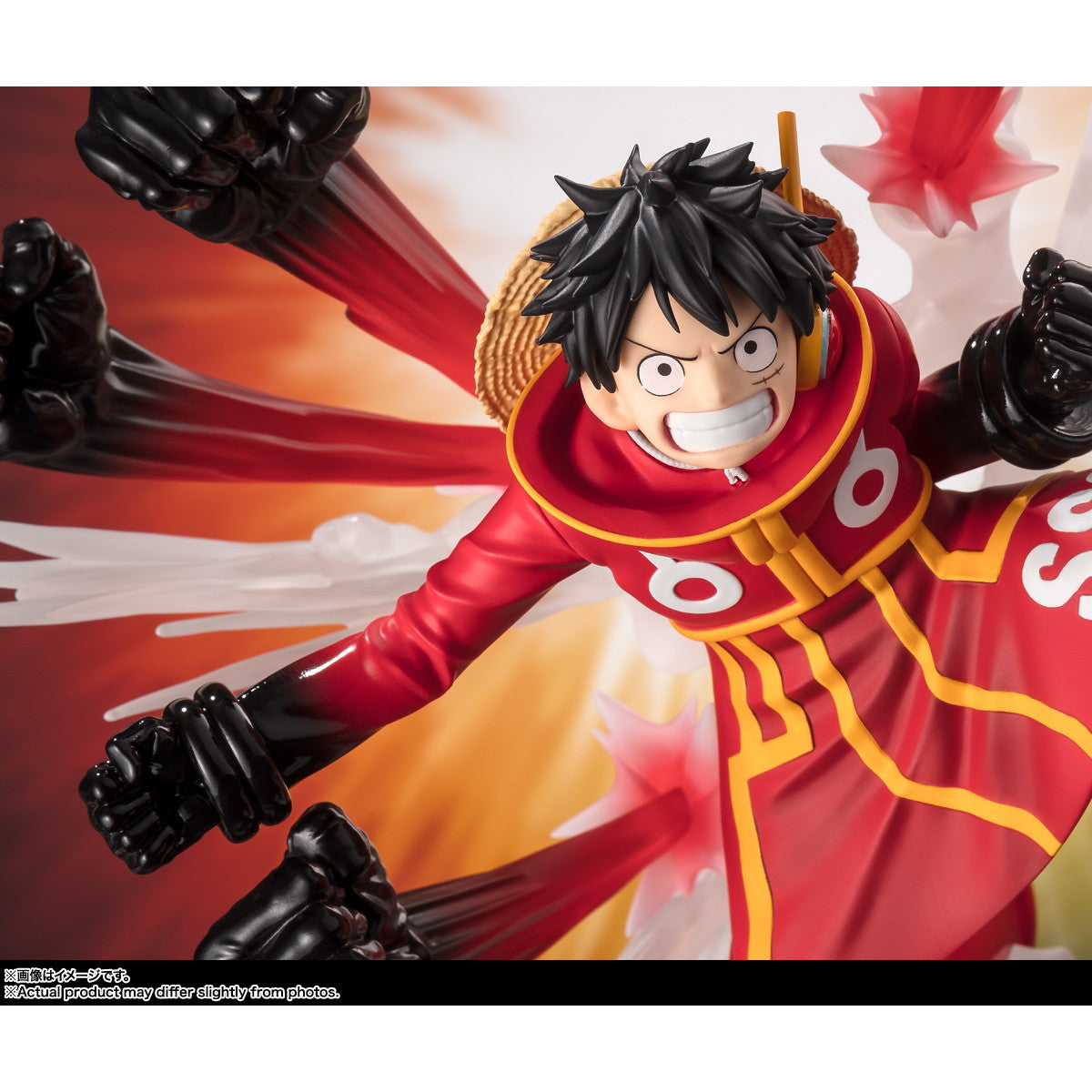 【中古即納】[FIG] フィギュアーツZERO [超激戦]モンキー・D・ルフィ -ゴムゴムの鷹銃乱打- ONE PIECE(ワンピース) 完成品 フィギュア バンダイスピリッツ(20250419)