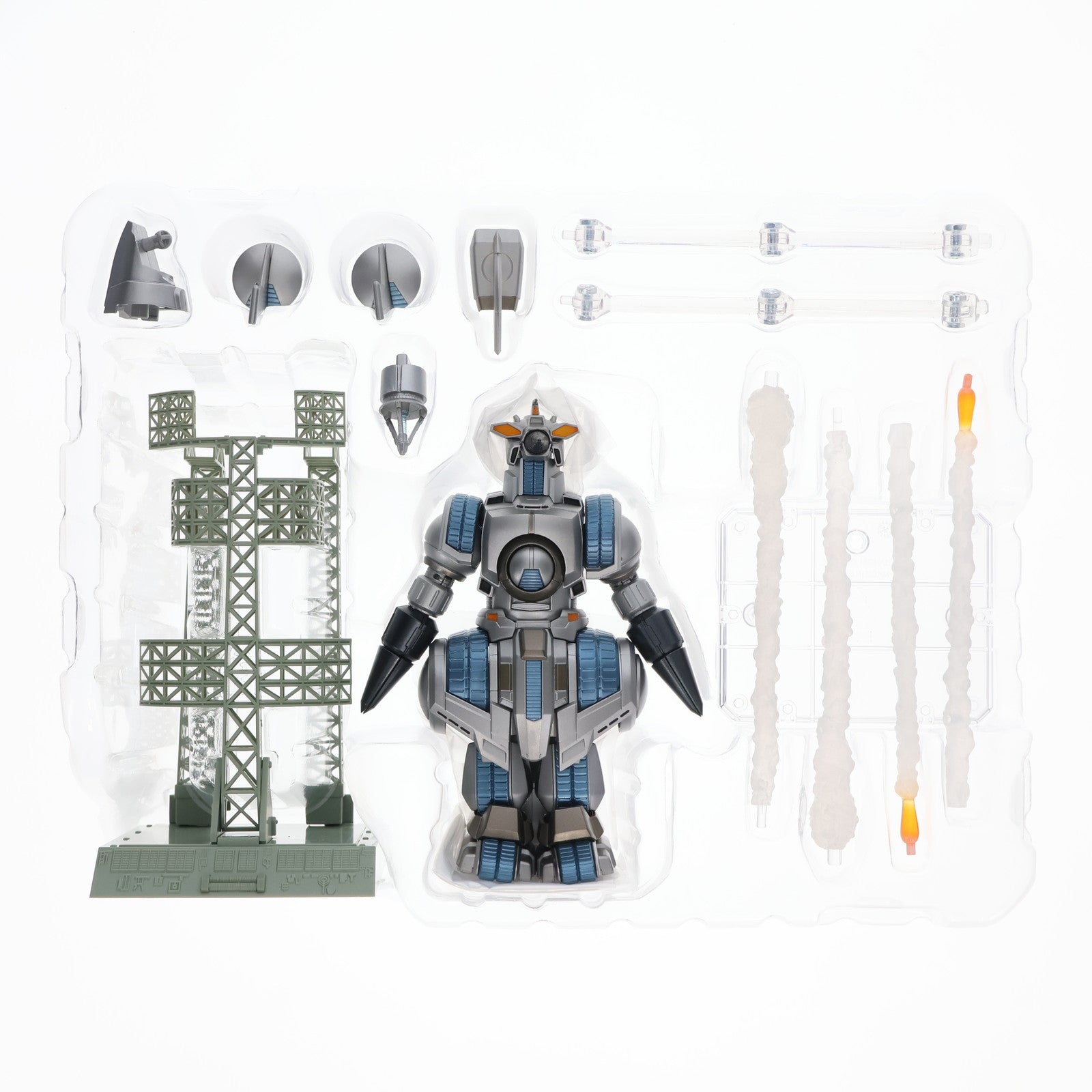 【中古即納】[FIG] S.H.MonsterArts(モンスターアーツ) M.O.G.E.R.A. G.フォース格納ドック出撃Ver. ゴジラVSスペースゴジラ 完成品 可動フィギュア バンダイスピリッツ(20240301)