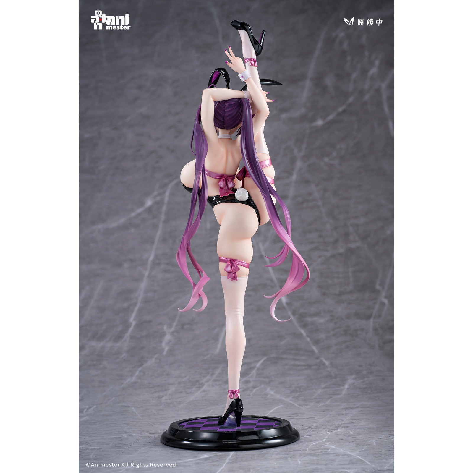 【新品即納】[FIG] 初回特典2種付属 プレゼントバニーガール ユナちゃん 1/4 完成品 フィギュア AniMester(アニメスター)(20251031)