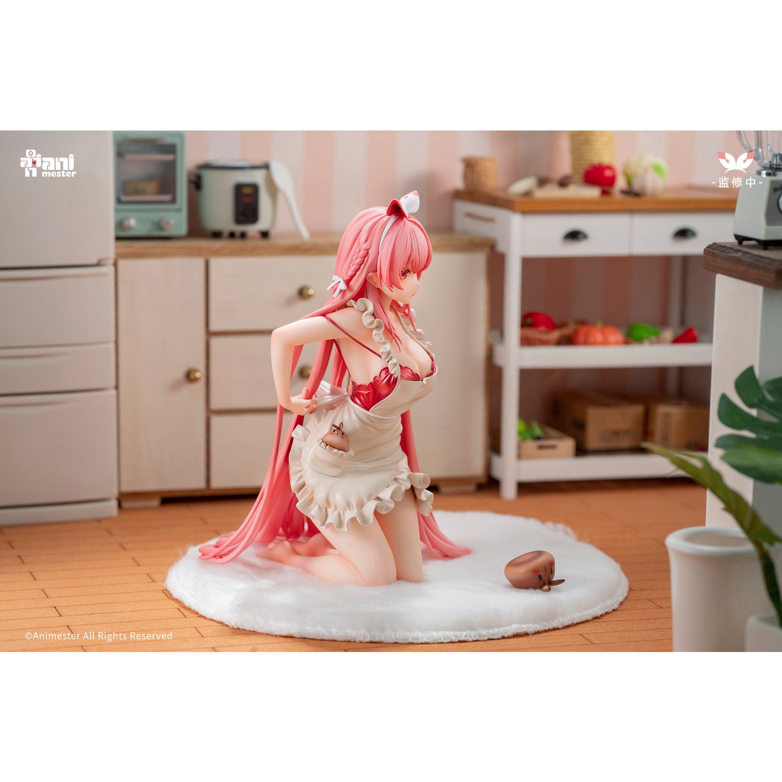 【中古即納】[FIG] 初回特典付属 白いウサギRosu エプロンVer. 1/7 完成品 フィギュア AniMester(アニメスター)(20251031)