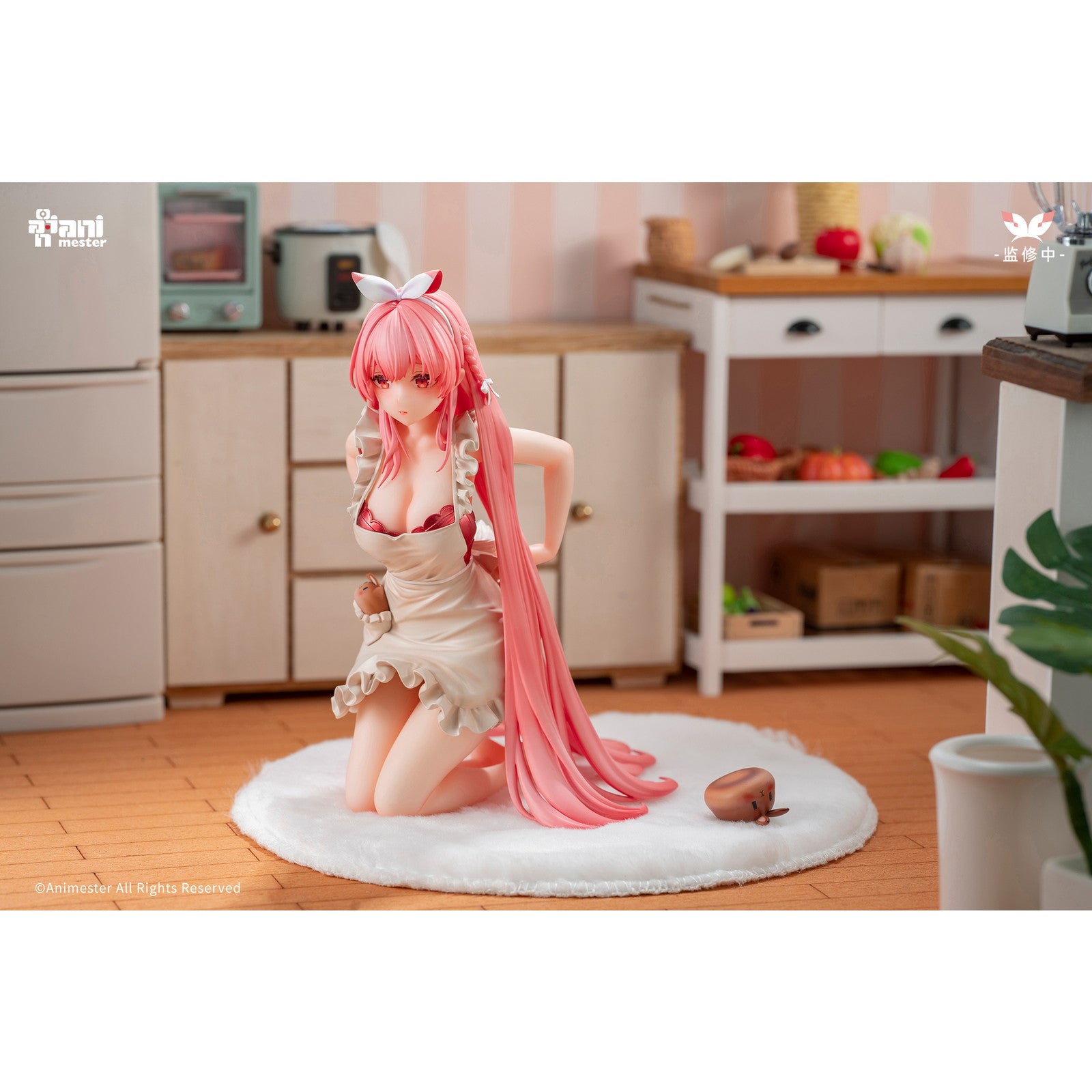 【中古即納】[FIG] 初回特典付属 白いウサギRosu エプロンVer. 1/7 完成品 フィギュア AniMester(アニメスター)(20251031)
