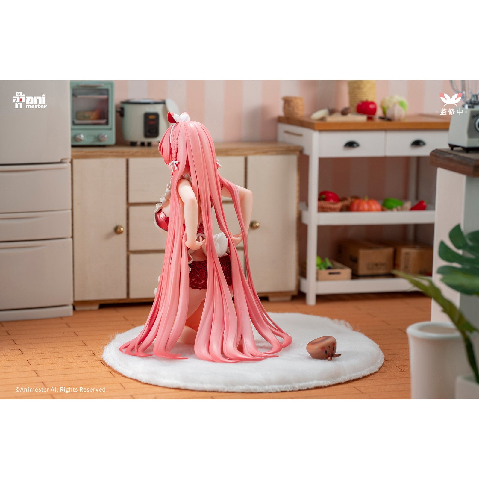 【中古即納】[FIG] 初回特典付属 白いウサギRosu エプロンVer. 1/7 完成品 フィギュア AniMester(アニメスター)(20251031)