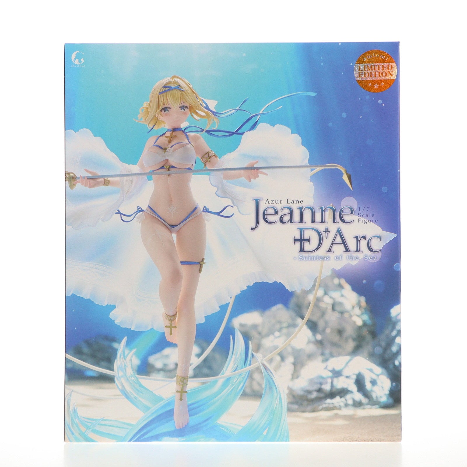 【中古即納】[FIG] ジャンヌ・ダルク 蒼浪の映画聖女 あみあみ限定版 アズールレーン 1/7 完成品 フィギュア アリスグリント(20240920)
