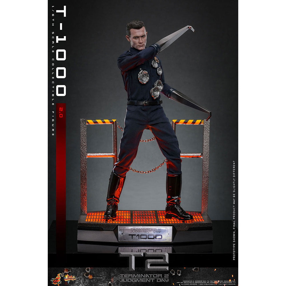 【予約安心出荷】[FIG] ムービー・マスターピース T-1000(2.0版) ターミネーター2 1/6 完成品 可動フィギュア(MM#774) ホットトイズ(2025年12月)