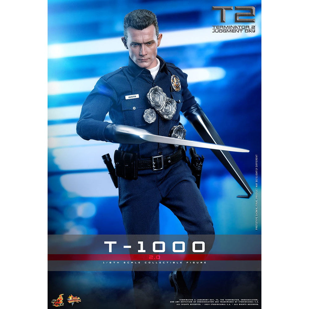 【予約安心出荷】[FIG] ムービー・マスターピース T-1000(2.0版) ターミネーター2 1/6 完成品 可動フィギュア(MM#774) ホットトイズ(2025年12月)