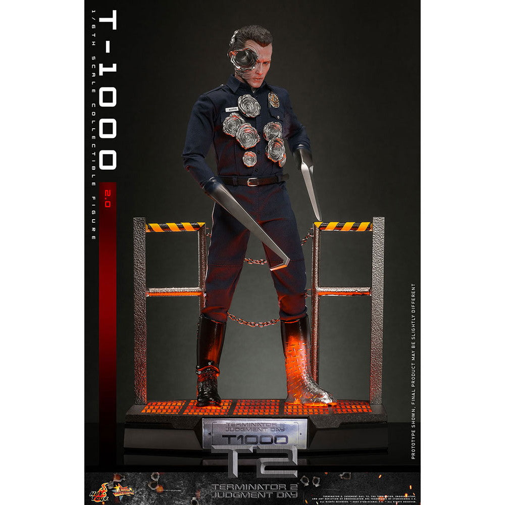 【予約安心出荷】[FIG] ムービー・マスターピース T-1000(2.0版) ターミネーター2 1/6 完成品 可動フィギュア(MM#774) ホットトイズ(2025年12月)