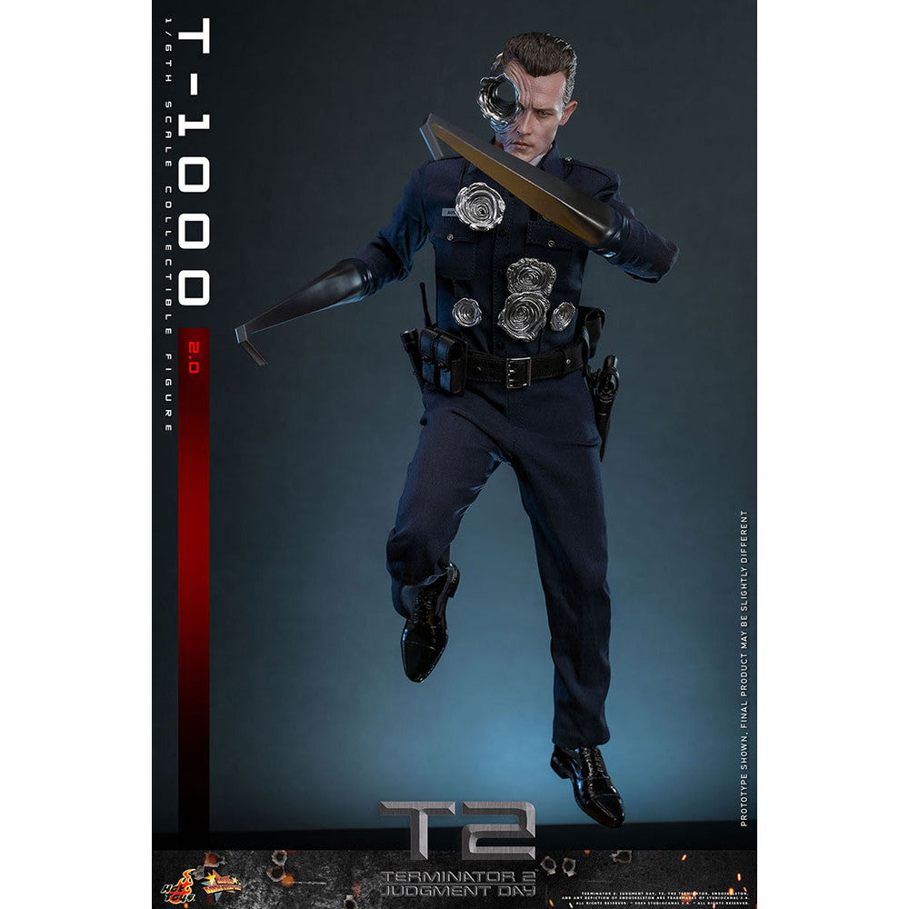 【予約安心出荷】[FIG] ムービー・マスターピース T-1000(2.0版) ターミネーター2 1/6 完成品 可動フィギュア(MM#774) ホットトイズ(2025年12月)