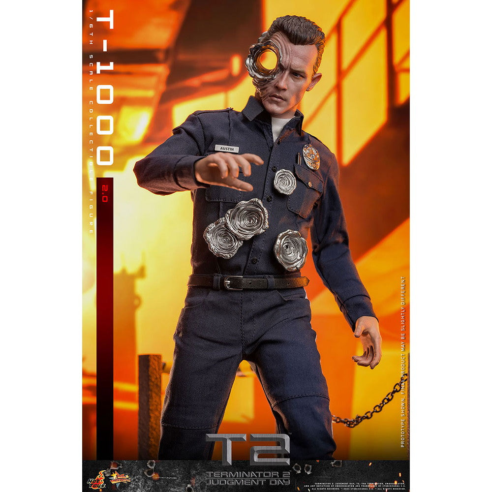 【予約安心出荷】[FIG] ムービー・マスターピース T-1000(2.0版) ターミネーター2 1/6 完成品 可動フィギュア(MM#774) ホットトイズ(2025年12月)