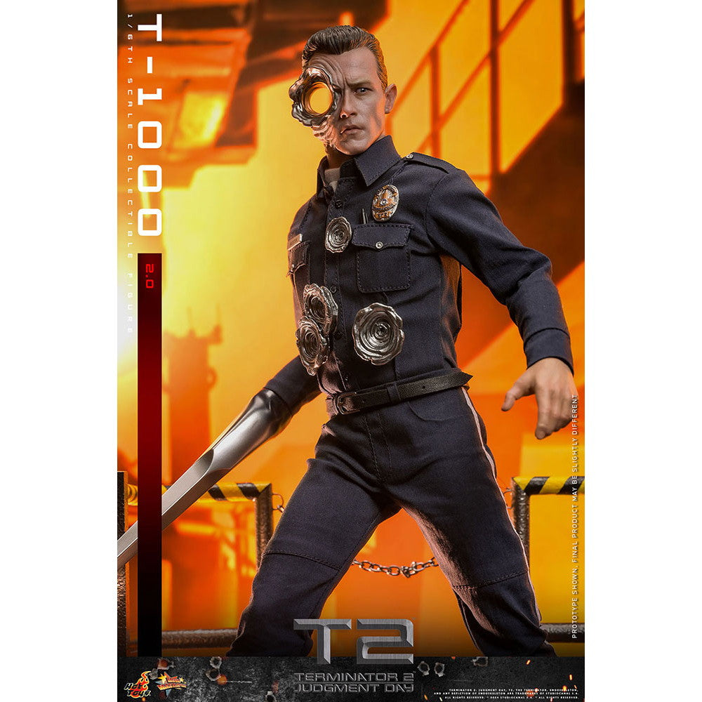 【予約安心出荷】[FIG] ムービー・マスターピース T-1000(2.0版) ターミネーター2 1/6 完成品 可動フィギュア(MM#774) ホットトイズ(2025年12月)