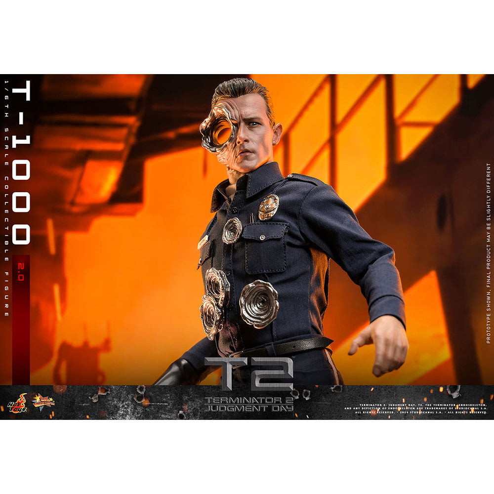 【予約安心出荷】[FIG] ムービー・マスターピース T-1000(2.0版) ターミネーター2 1/6 完成品 可動フィギュア(MM#774) ホットトイズ(2025年12月)