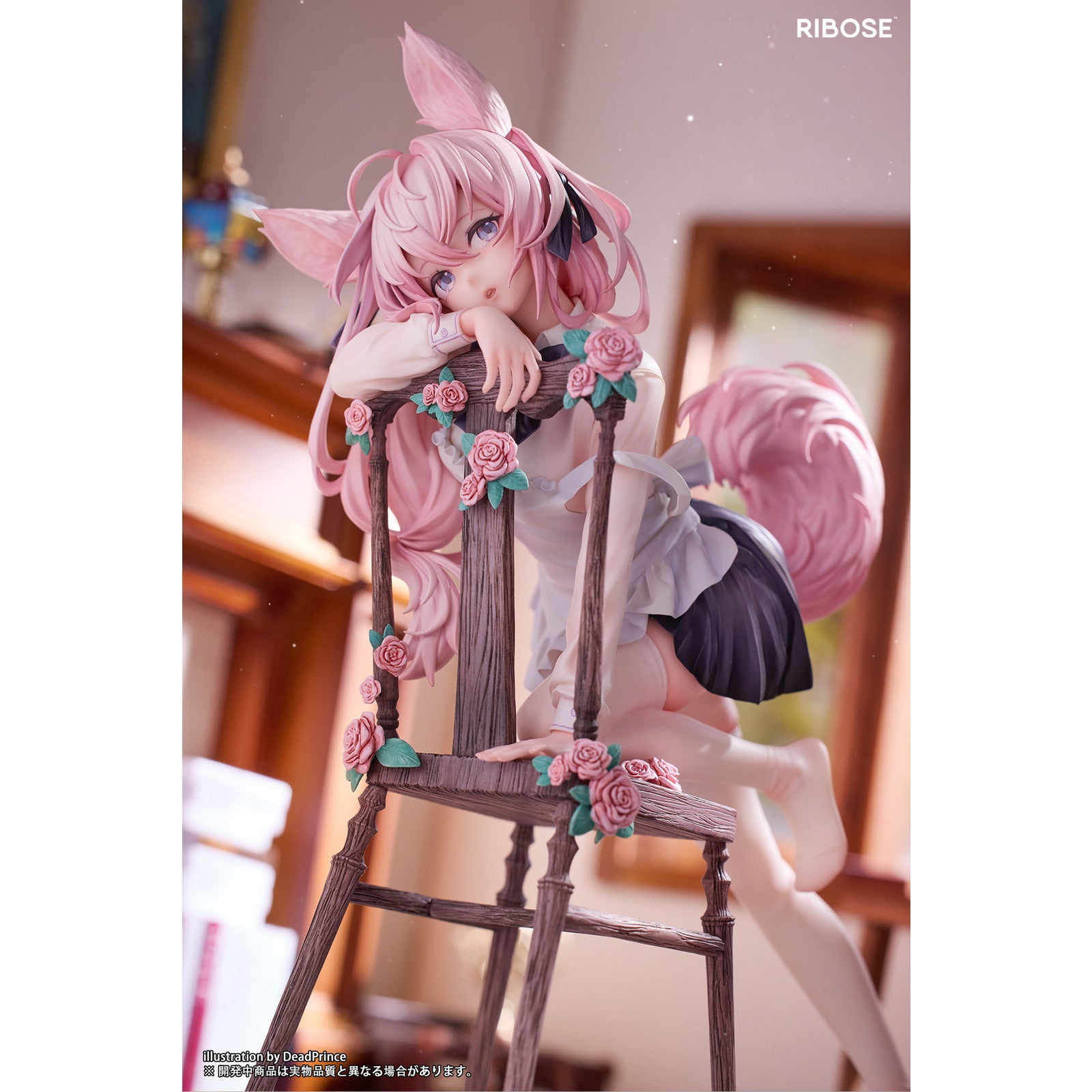 【新品即納】[FIG] 缶バッジ付属 Rabbit Flova 1/7 完成品 フィギュア RIBOSE(核糖文化)(20250630)