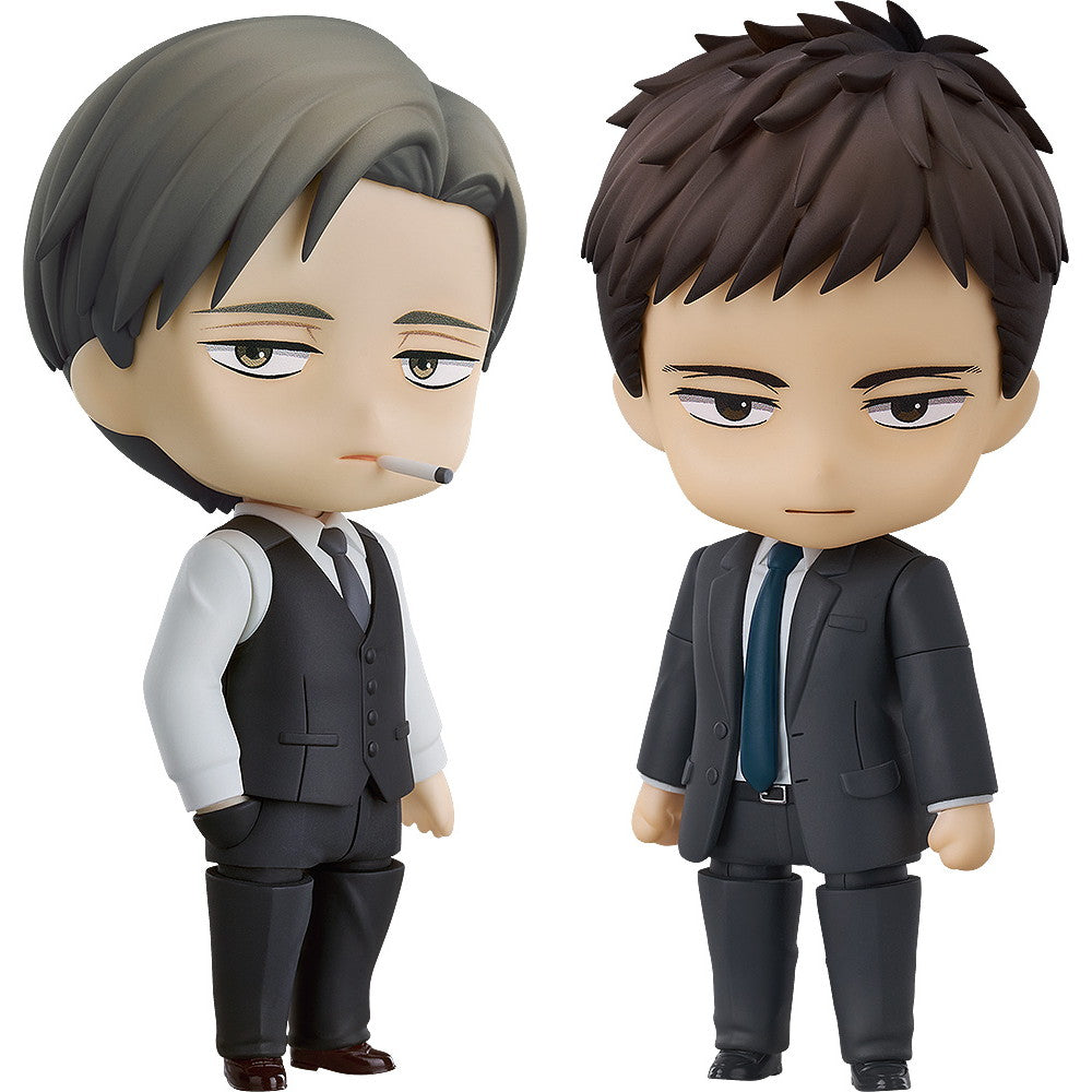 【新品即納】[FIG] スリーブ&フィルム付属 ねんどろいど 2654・2655 矢代&百目鬼力(やしろ どうめきちから) 囀る鳥は羽ばたかない The clouds gather 完成品 可動フィギュア グッドスマイルアーツ上海(20250527)