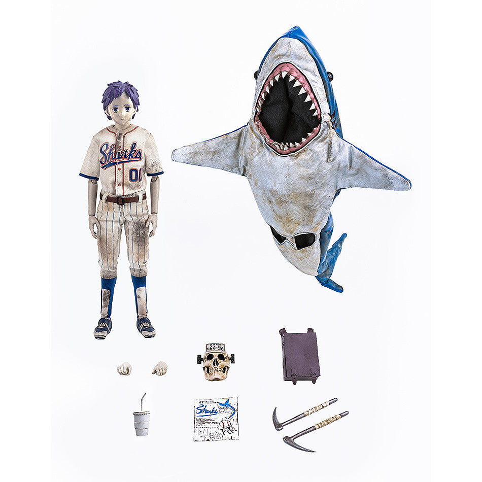 【新品即納】[FIG] フィグゼロ 恵比寿(平和シャークスマスコットバージョン) ドロヘドロ 1/6 完成品 可動フィギュア threezero(スリーゼロ)(20251209)