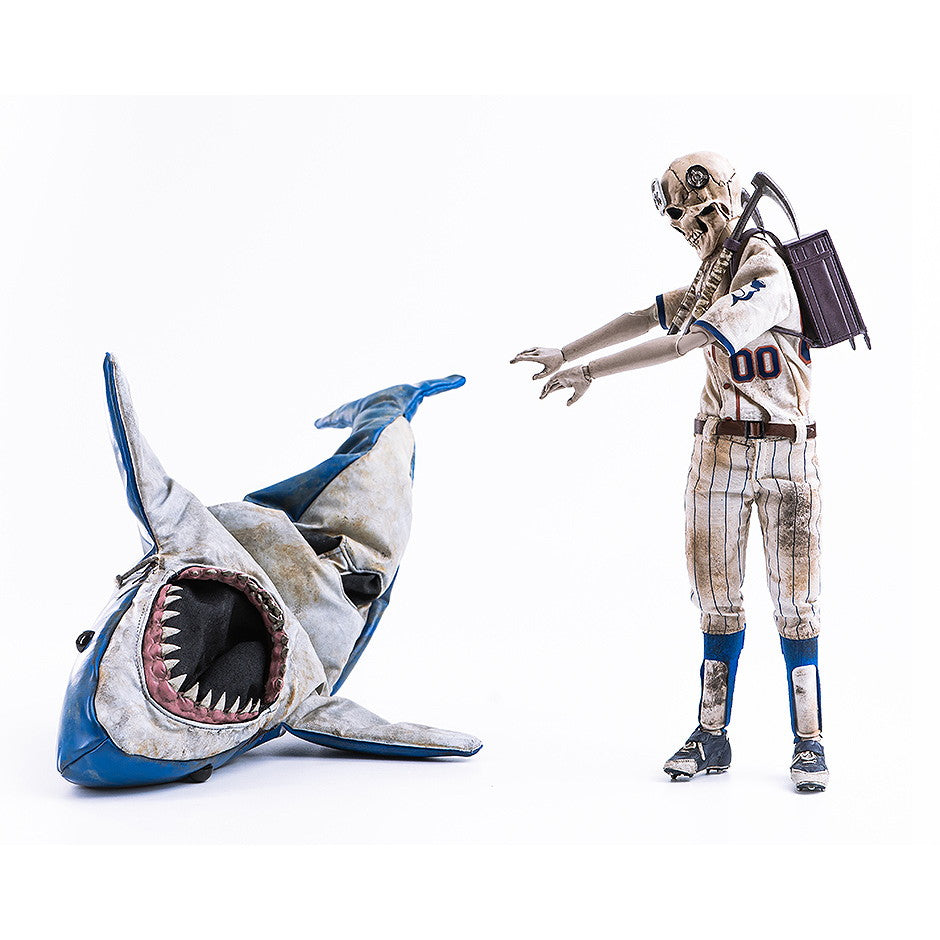 【新品即納】[FIG] フィグゼロ 恵比寿(平和シャークスマスコットバージョン) ドロヘドロ 1/6 完成品 可動フィギュア threezero(スリーゼロ)(20251209)