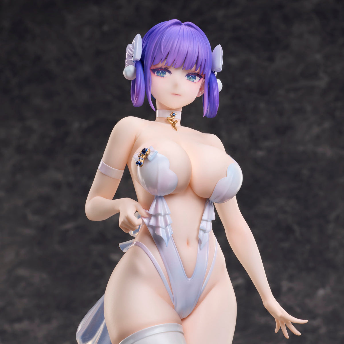 【中古即納】[FIG] Chrysaイラスト『WHITE QUEEN -Lume-』 完成品 フィギュア ユニオンクリエイティブ(20260831)