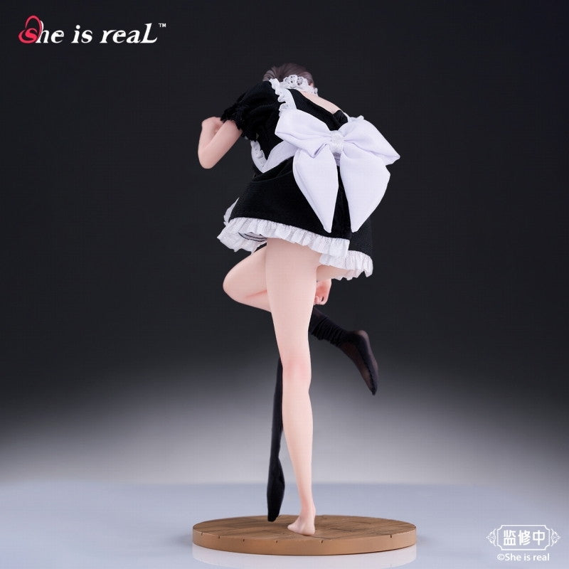 【予約安心出荷】[FIG] ポストカード&背景屏風付属 She is real Water Droplet メイド 1/6 完成品 フィギュア BearPanda(ベアパンダ)(2025年9月)