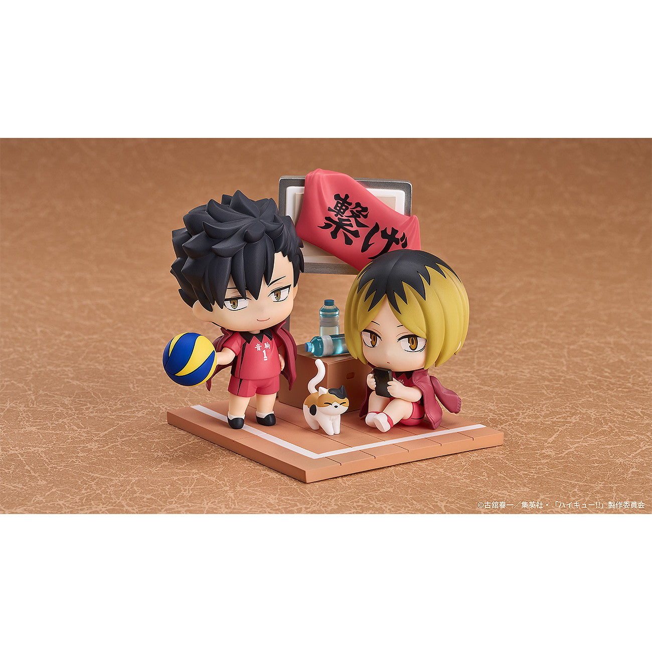 【新品即納】[FIG] Qset+ 孤爪研磨 · 黒尾鉄朗(こづめけんま くろおてつろう) ハイキュー!! 完成品 フィギュア グッドスマイルアーツ上海(20250731)