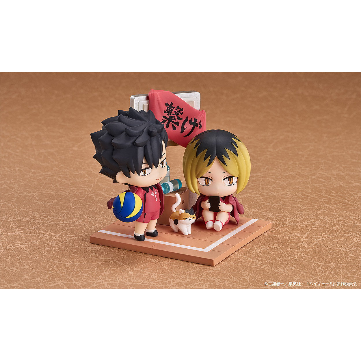 【新品即納】[FIG] Qset+ 孤爪研磨 · 黒尾鉄朗(こづめけんま くろおてつろう) ハイキュー!! 完成品 フィギュア グッドスマイルアーツ上海(20250731)