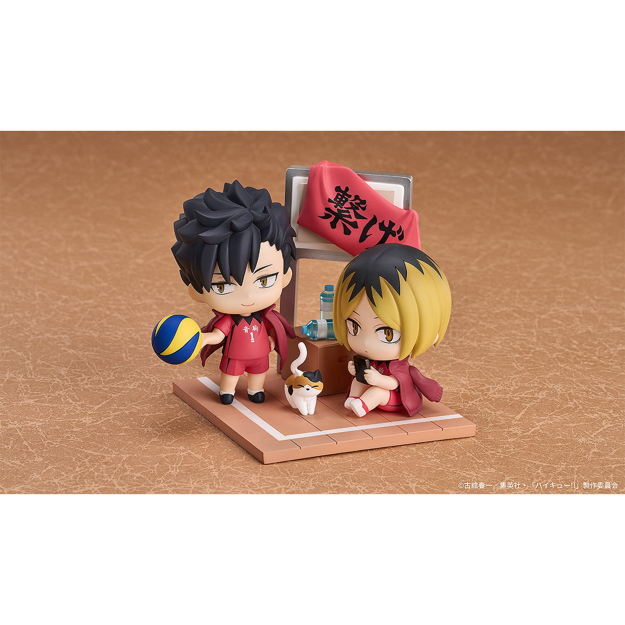 【新品即納】[FIG] Qset+ 孤爪研磨 · 黒尾鉄朗(こづめけんま くろおてつろう) ハイキュー!! 完成品 フィギュア グッドスマイルアーツ上海(20250731)