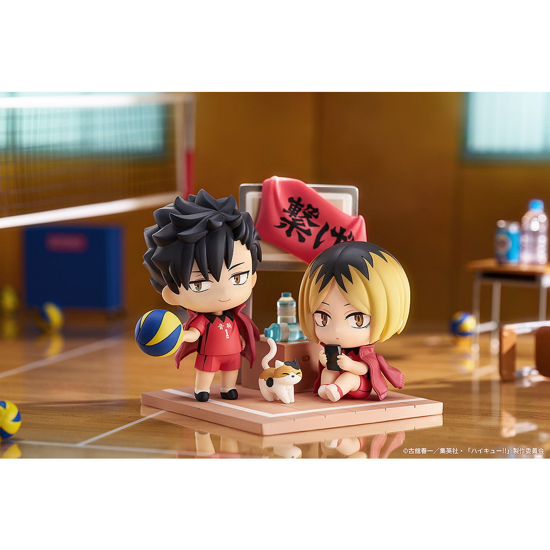 【新品即納】[FIG] Qset+ 孤爪研磨 · 黒尾鉄朗(こづめけんま くろおてつろう) ハイキュー!! 完成品 フィギュア グッドスマイルアーツ上海(20250731)