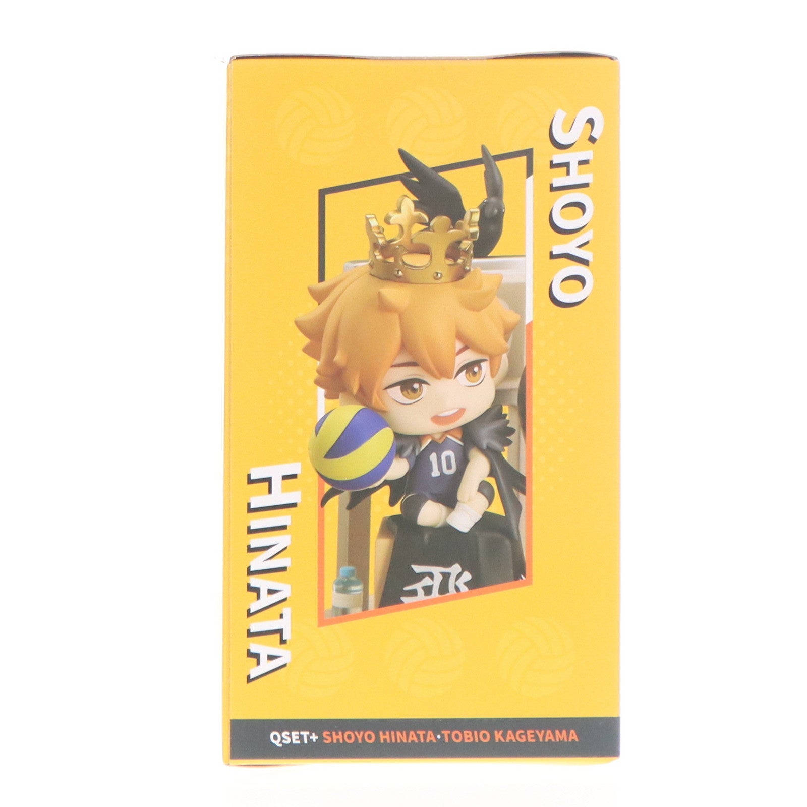 【新品即納】[FIG] Qset+ 日向翔陽 · 影山飛雄(ひなたしょうよう かげやまとびお) ハイキュー!! 完成品 フィギュア グッドスマイルアーツ上海(20250731)