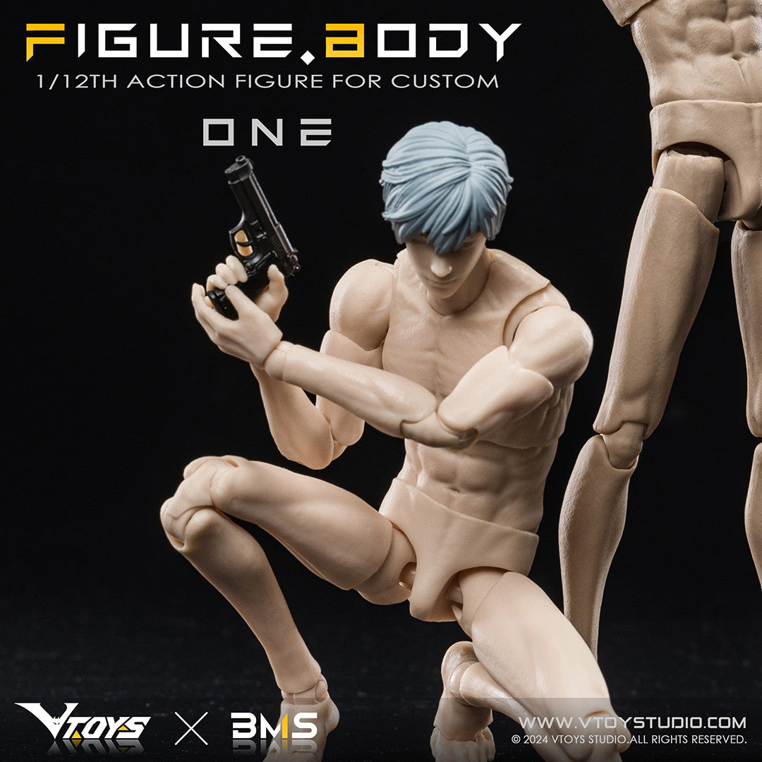 【新品即納】[FIG] 予約特典2種付属 ONE(ワン) VB002 ホワイトスキン 1/12 完成品 可動フィギュア VTOYS×BMS(20250531)